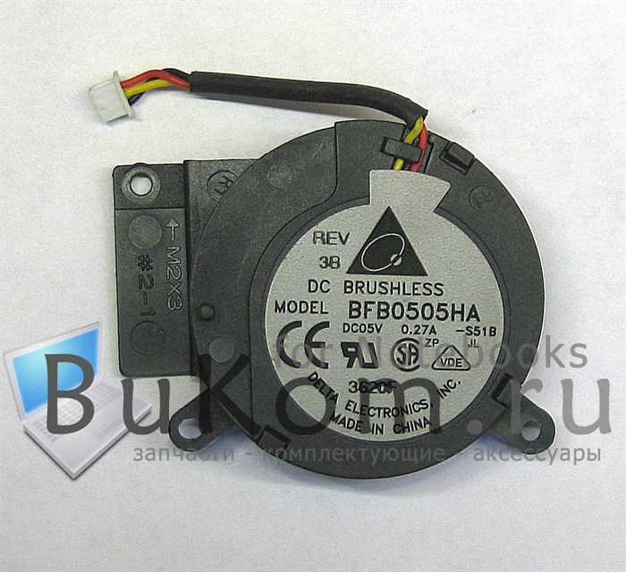 Вентилятор для  Dell for Inspiron 4000 / 4100 / 4150 | Latitude C500 / C540 / C600 / C610 / C640 серии (BFB0505HA -S51B /  UDQFZPH01CQU) 3pin