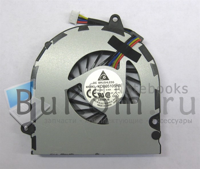 Вентилятор для Asus UL30 / UL30VT / UL50VT / UL50 / UL80 / UL80A ( KSB0505HB -8M26) 4pin p/n: 13GNWU10P200-1