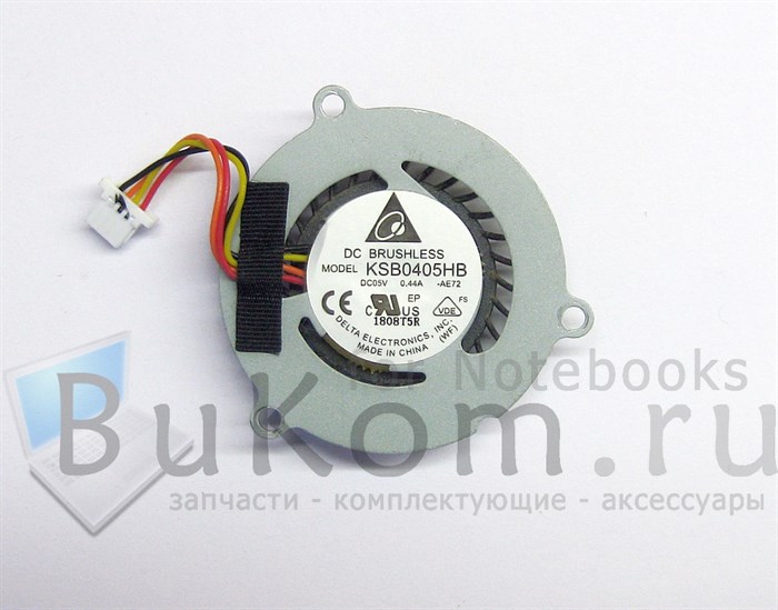 Вентилятор для Asus EEE PC 1015 / 1015T / 1015B / 1015P / 1015PN / 1018P серии (KSB0405HB -AE72) 4pin (AMD CPU) 13GOA321AM020-10-10BQ-2204