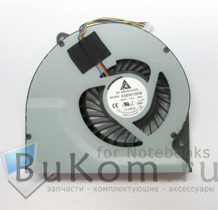 Вентилятор для Asus N55 серии (Delta KSB06105HB -BB29) (4pin) (толстый)