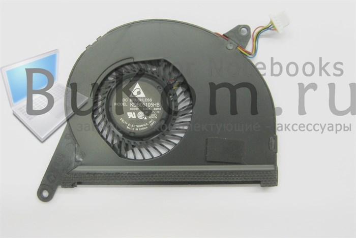 Вентилятор для Asus ZenBook UX31 / UX31A / UX31E серии (Sunon EF50050V1-C030-S99 / Delta KDB05105HB BM56) 4pin p/n: 13gnh010p030-1, 13gn8n1am0801, 13gnho1am0701