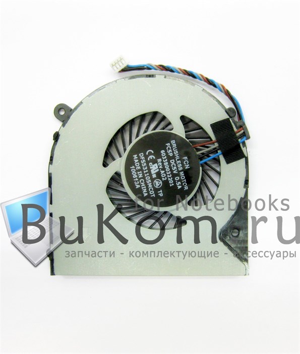 Вентилятор для Toshiba Satellite L950 / L950D / L955D / S950 / S955 / S955D (KSB0705HA -CF18 / DFS531105MC0T FC5P) 4pin p/n: 6033b0032201