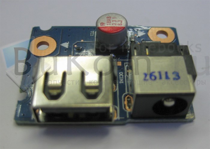 Плата разъема питания (USB) для Lenovo IdeaPad G580 / G480 серии (Dc Power Board Pj622) p/n: 55.4SG03.001G, 55.4XA03.001G, 55.4SH03.001G, LG4858, 48.4SG17.011, 94V-0