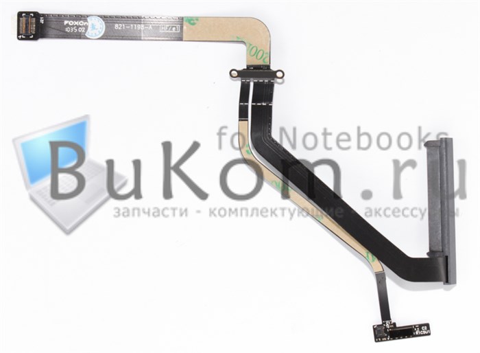 Переходник (кабель) для жесткого диска (Original SATA HDD SSD Connector Cable) для Apple MacBook Pro 15 A1286 серии (for 2009-2011 years) p/n: 821-1198-A