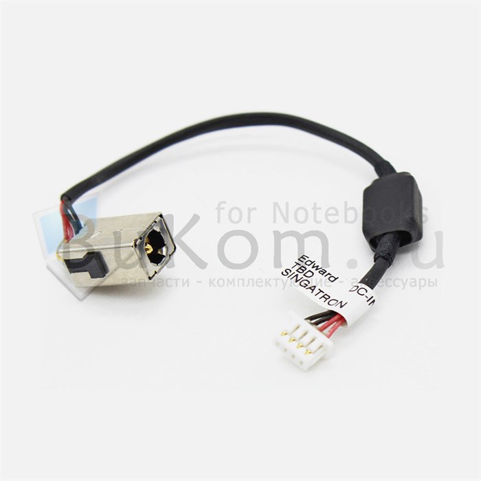 Разъем питания на кабеле для Compaq Mini CQ10 CQ10-600 CQ10-800 HP Mini 110 110-3000 210 210-2000 1103 серии 622329-001 350710200-600-G (1,65 mm)