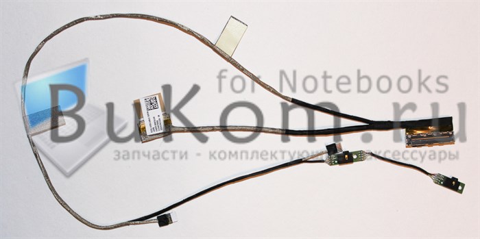 Шлейф матрицы Версия 1 30pin Asus S551 K551 V551 S551L S551LA S551LB  (с коннектором для тачскрина) серии p/n: DD0XJ9IC100 14005-00970100   - фото 22568