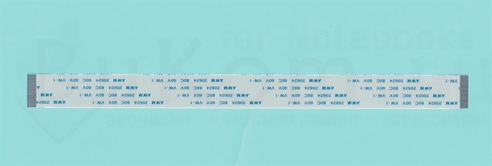 Межплатный шлейф (кабель) односторонний (прямой) 20см 30pin шаг 0,5мм FPC / FFC AWM 20624 80C 60V VW-1