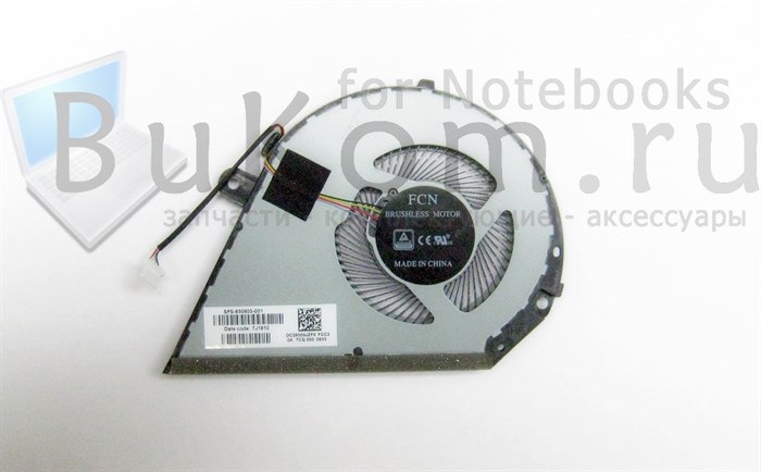 Вентилятор HP Pavilion 14-bf серии Forcecon DFS200405390T -FJQM 0.5V 4wire 4pin DC5V 930603-001 930604-001 DC28000JZF0