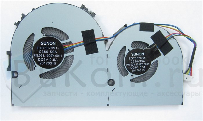 Вентилятор ОРИГИНАЛ для Lenovo deapad 720-15IKB B720 BL720 серии Sunon EG75070S1-C380-S9A DC5V 0.5A (8pin) 123.1009Y.0011