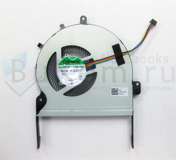 Вентилятор для Asus N752V N752VW N752VX R752VX серии Sunon EG75070S1-C180-S9A DC5V 2.25W (4wire 4pin) 13NB0AY0M06011