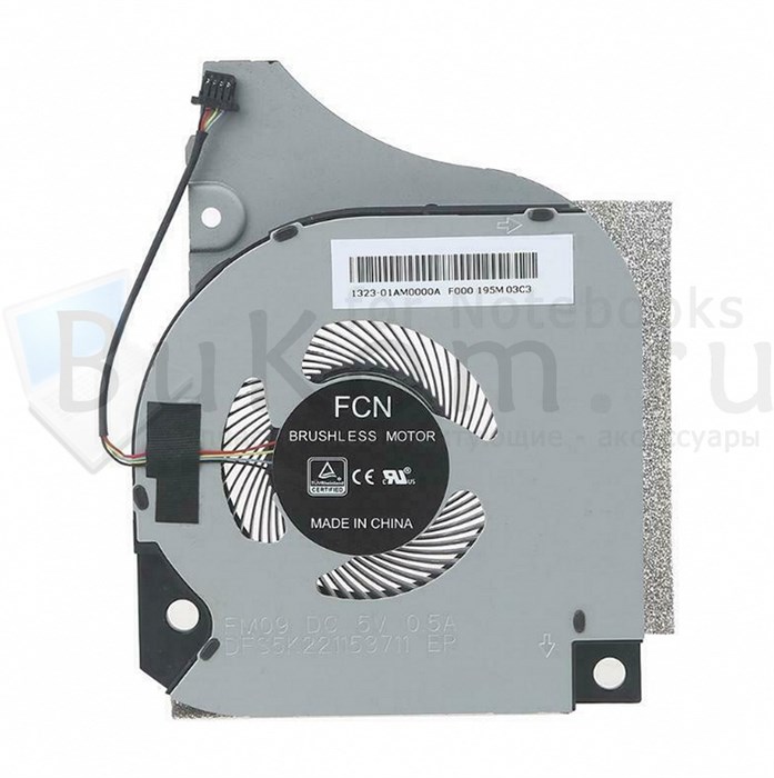 Вентилятор Версия 4 (GPU) для Dell Inspiron G5-5590 G7-7590 G7-7790 P82F серии FCN  DFS5K221153711 FM09 Delta NS85C24 -18J31 DC5V 0.5A (4pin) 0FK2HP