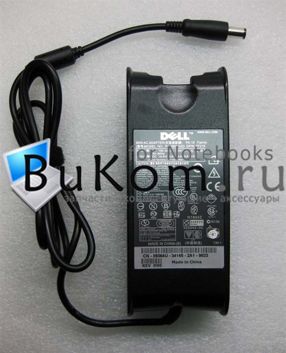 Блок питания для Dell 19.5V 4.62A 90W (PA-10) (Lite-On PA-1900-02D) (Analog)