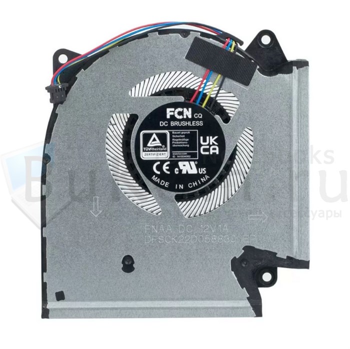 Вентилятор ОРИГИНАЛ для (GPU) Asus ROG Strix G15 G513 G533 G513QR G533Q G17 G713 G733 серии FCN DFSCK22D058830 FNAA DC12V 1A (4pin) 13NR0540P02011 - фото 25158