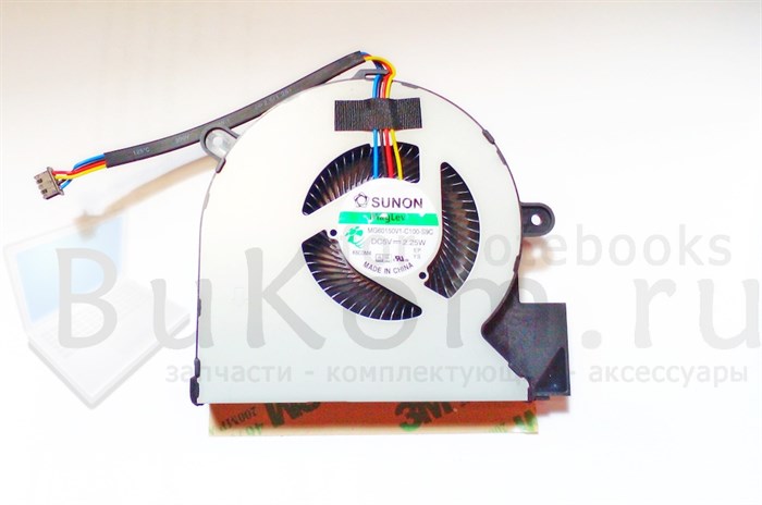 Вентилятор ОРИГИНАЛ Версия 1 (GPU) для Acer Predator 17 G9-591 G9-791 серии Sunon MG60150V1-C100-S9C DC5V 2.25W (4pin) - фото 25211