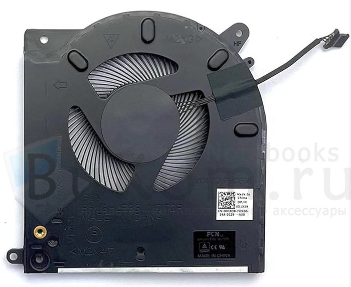 Вентилятор Версия 4 для Dell Alienware M15 R3 M15 R4 RTX 2070 3070 серии FCN DFSK324162A2E FM7D DC12V 1A Sunon EG50061S1-C080-S9A  (4pin) 0D1X38 - фото 25284