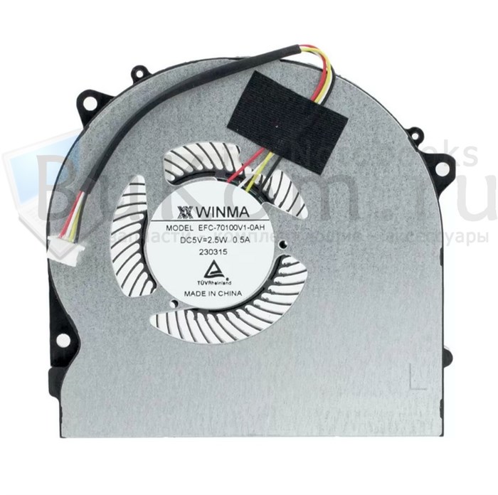 Вентилятор Версия 1 CLEVO NH50RA NH50EA NH50RH NH57RA 6-31-NH5E2-102 202 70100V1 77100V1 | Thunderobot 911 Plus серии YFB751005HPS4A00 WINMA  EFC-70100V1-0AH EFC-70110V1-0AH DC5V 0.5A (4pin) - фото 25354