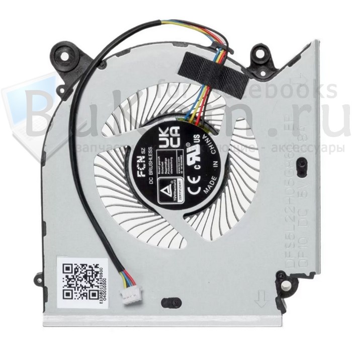 Вентилятор FCN (CPU) MSI GF76 GL76 GF66 GL66 MS-1581 MS-1583 серии AAVID PAAD06015SL N459 N477 DC5V 1A FCN DFS5L22H05G86C QP10 DC5 0.8A (4pin) - фото 25750