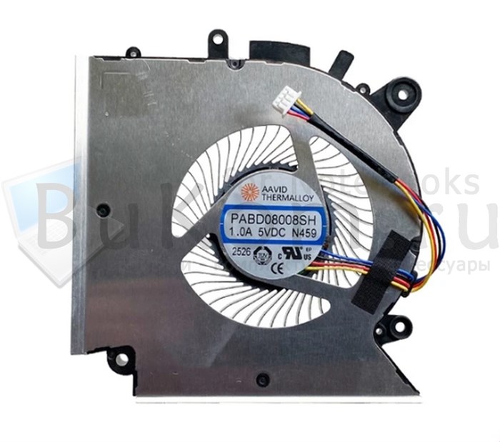 Вентилятор ОРИГИНАЛ N459 (CPU) MSI GF76 GL76 GF66 GL66 MS-1581 MS-1583 серии AAVID PAAD06015SL N459 N477 DC5V 1A FCN DFS5L22H05G86C QP10 DC5 0.8A (4pin) - фото 25821