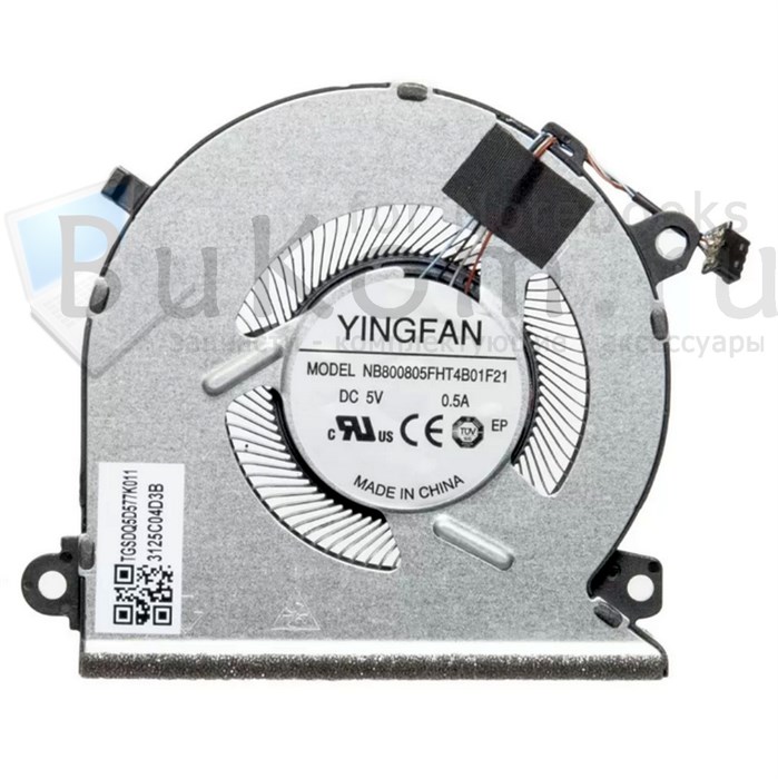 Вентилятор для Thunderobot 911 Air D XD X , Wave XL XS - D / FCN4INLAFAST003A , 0FL0F0000H / YINGFAN NB800805FHT4B01F21 DC5V 0.5A (4pin) - фото 25887