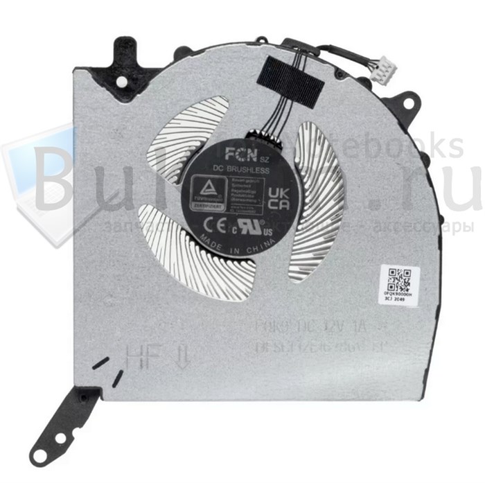 Вентилятор ОРИГИНАЛ Версия 5 DC12V (GPU) Lenovo  Legion Pro 5 16IRX8 82WK PRO 5 16ARX8 R9000P Y9000P 2023 серии FCN DFSCL12E16486Y FQK9 DC12V 1A BAPB0810R2HY005 (4pin) 0FQK9000H - фото 25902