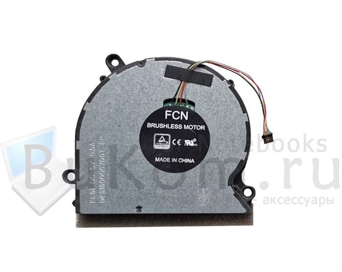 Вентилятор ОРИГИНАЛ FCN Версия 1 для HUAWEI MateBook 13 WRT-W29 WRT-W19 Honor MagicBook Pro HLY-19R серии Sunon EG50040S1-CG60-S9A FCN DFS1500057Q0T FL51 DC5V 0.5A (4pin) - фото 25931