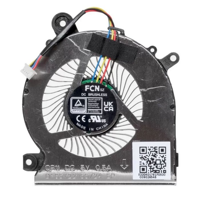 Вентилятор (GPU) MSI Katana GF76 GL76 GF66 GL66 MS-1581 MS-1583  B13VFK| Вентилятор MSI Alpha 15  B5EEK B13VGK B13VEK B5ED | Bravo 15 B5DD B5ED серии AAVID PAAD06015SL N460 DC5V 0.55A  FCN DFS5K221155724 QP11 (4pin) ab484796 - фото 25951