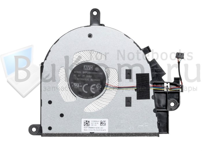Вентилятор для для ноутбука Lenovo IdeaPad Slim 3 15AMN8, 15IRU8, 15ABR8 , 16IAH8 , 15IRH8 серии AVC BAPC0905R5HY002 DC5V 0.5A Delta NS85C75-22F28 (4pin) DC28000K4V0 5F10S14078 - фото 26110