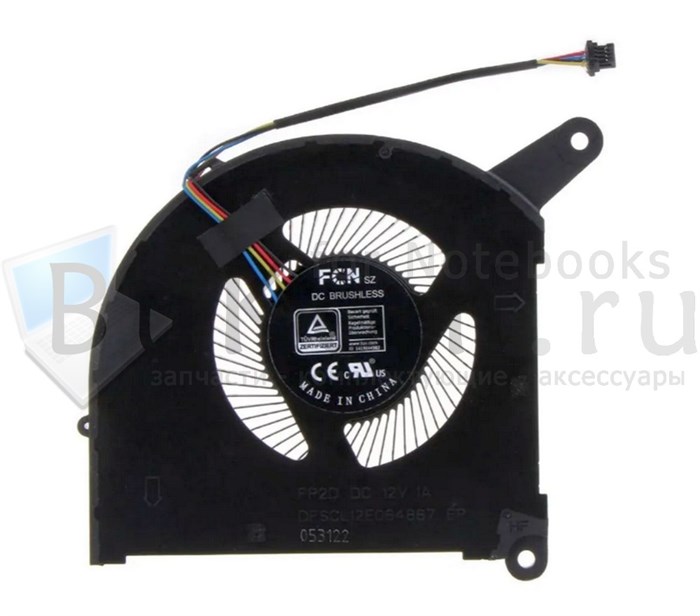 Вентилятор ОРИГИНАЛ Версия 1 (CPU) GIGABYTE AERO 16 17 YE5 XE5 RP86YE RP87YE5 серии FCN DFSCL12E064867 FP2D DC12V 1A (4pin) - фото 26125