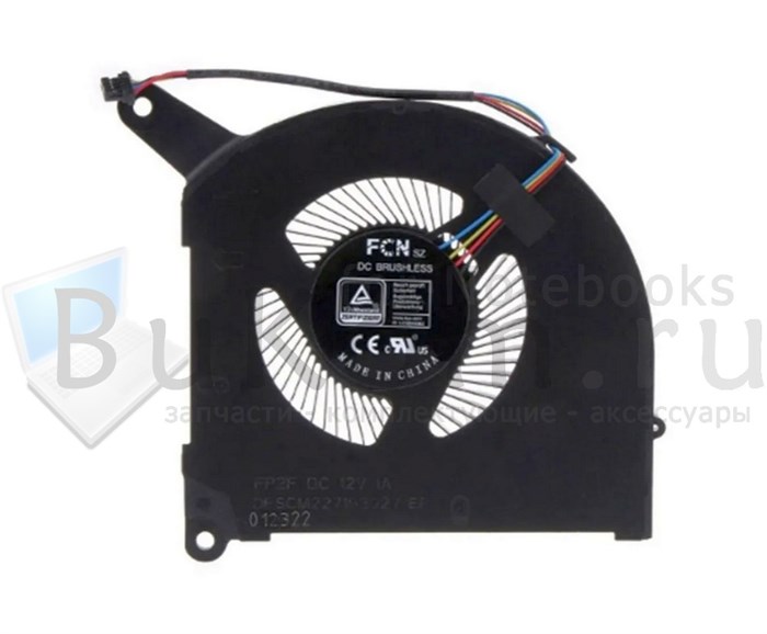 Вентилятор ОРИГИНАЛ Версия 2 (GPU) GIGABYTE AERO 16 17 YE5 XE5 RP86YE RP87YE5 серии FCN DFSCM227163927 FP2F DC12V 1A (4pin) - фото 26127