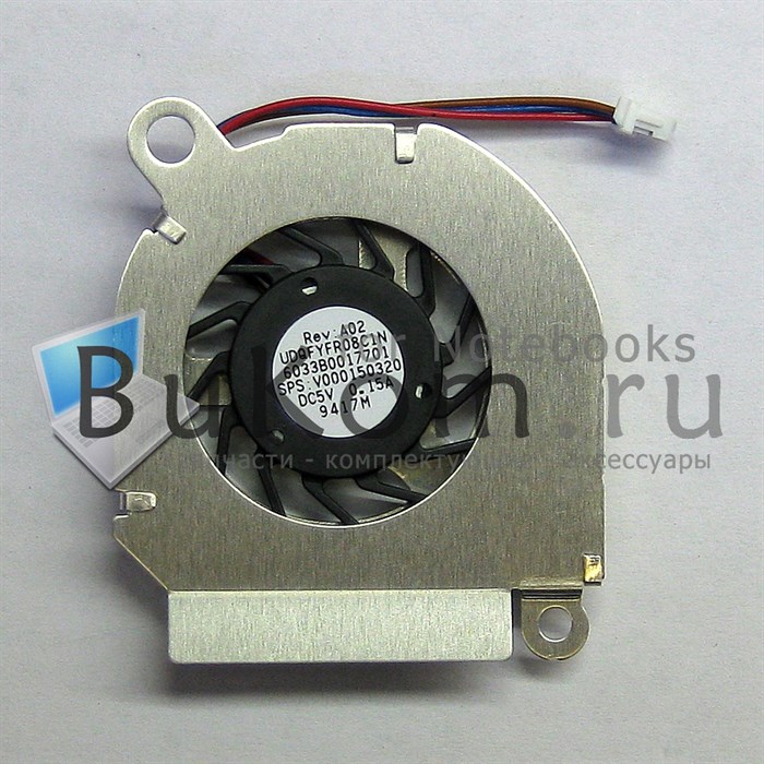 Вентилятор для Toshiba Mini NB100 / NB101 / NB105 серии (Panasonic UDQFYFR08C1N 6033B0017701 6043B0064301 V000150320) (3pin)