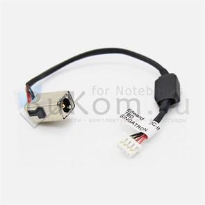 Разъем питания на кабеле для Compaq Mini CQ10 CQ10-600 CQ10-800 HP Mini 110 110-3000 210 210-2000 1103 серии 622329-001 350710200-600-G (1,65 mm)