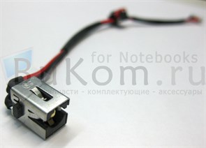 {{photo.Alt || photo.Description || 'Разъем питания на кабеле Длина 16см для Lenovo IdeaPad P500 Z500 серии 4pin DC30100LM00 90202118'}}