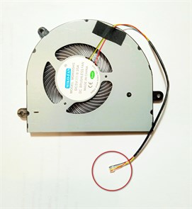 Вентилятор Версия 2 ( разъём microinterface 0.8) MIKO-FAN MD8005HS BF08005H05FP DC5V 0.35A YT8005HS (4pin) кулер ноутбука Digma
