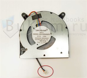 {{photo.Alt || photo.Description || 'Вентилятор ОРИГИНАЛ для Irbis NB510 NB515 / FRBBY V16 Pro , Echips Pro , Teclast F15 / MD7505HS BF07505H05FP DC5V 0.50A  (4pin)'}}