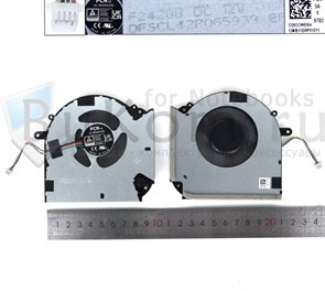 Вентилятор для Asus Vivobook 16x K3605z серии FCN DFSCL42P065939 EP F24288 FQSH DC12V 0.6A (4pin) G97N12MS1MZ-57T11 DQ5DC99E04 13NB11D0P01211