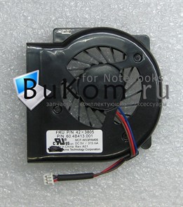 {{photo.Alt || photo.Description || 'Вентилятор для Lenovo IBM Thinkpad X60 / X61 серии (Toshiba MCF-W03PAM05) (3pin) p/n: 42X3805, 60.4B43.001'}}