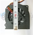 Вентилятор для Fujitsu LifeBook T4010 / T4020 / S6230 / S6240 / S7020 / S7021 / S7025 серии (Toshiba MCF-S4512AM05) (3pin)