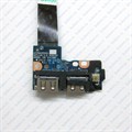 Плата с USB разъемами для Samsung NP350VC NP355VC серии LS-8865P 455M2R99L21L2 QCLA4
