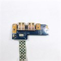 Плата с USB x2 разъемами для Acer Aspire E1-521 E1-521G E1-531 E1-531G E1-571 E1-571G V3-571 V3-571G серии Travelmate P253-E P253-M серии Gateway NE56 NV56 серии Packard Bell EasyNote TE11 TV11 TV43 TV44 серии Q5WV1 Q5WS1 LS7911P 55.M09N2.002